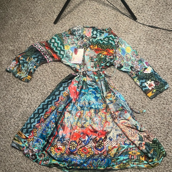 JOHNNY WAS EMORIE DRESS (SLIP) - Picture 5 of 8